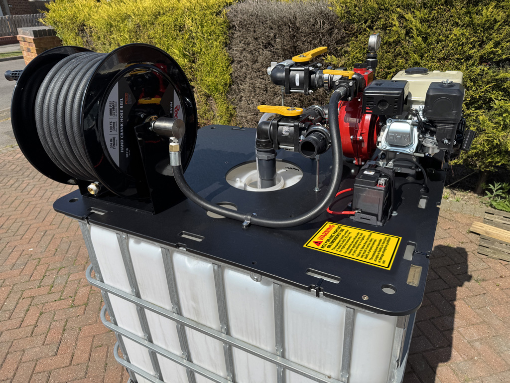 IBC Guardian Tote Topper and Pump System IBC Guardian Tote Topper and Pump System